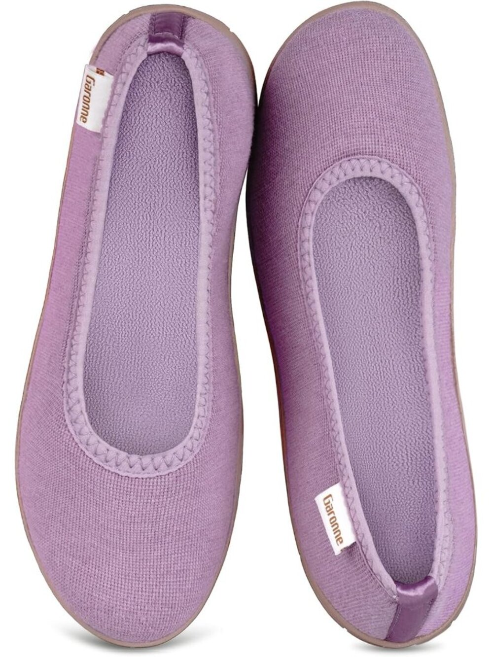 Women's Purple Lightweight Loafer Memory Foam Non-Slip Bedroom Slippers Shoes